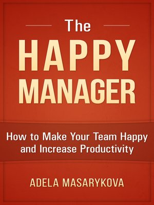 cover image of The Happy Manager